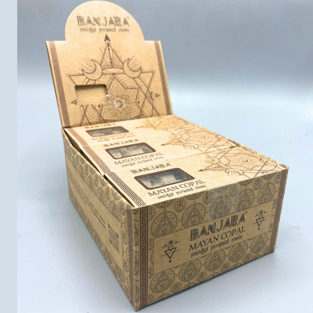 Banjara Smudge Pyramid Cones - Mayan Copal