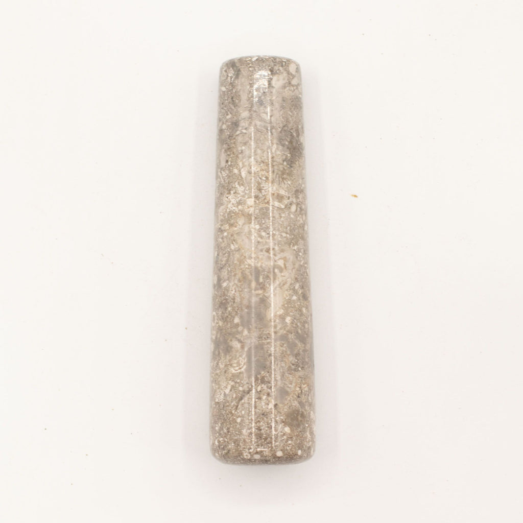 Natural Riverstone Decorative Pestle & Motar -Medium (aprox 12x8cm)