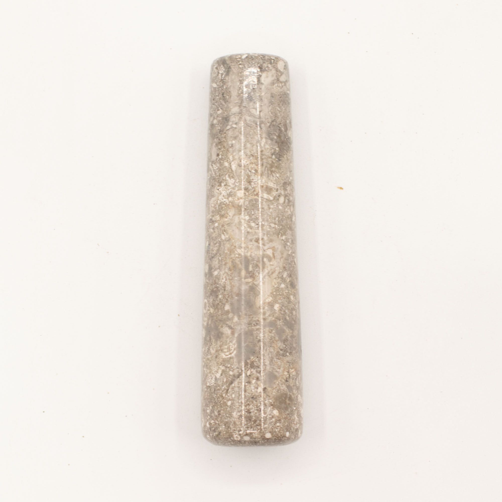 Natural Riverstone Decorative Pestle & Motar -Medium (aprox 12x8cm)