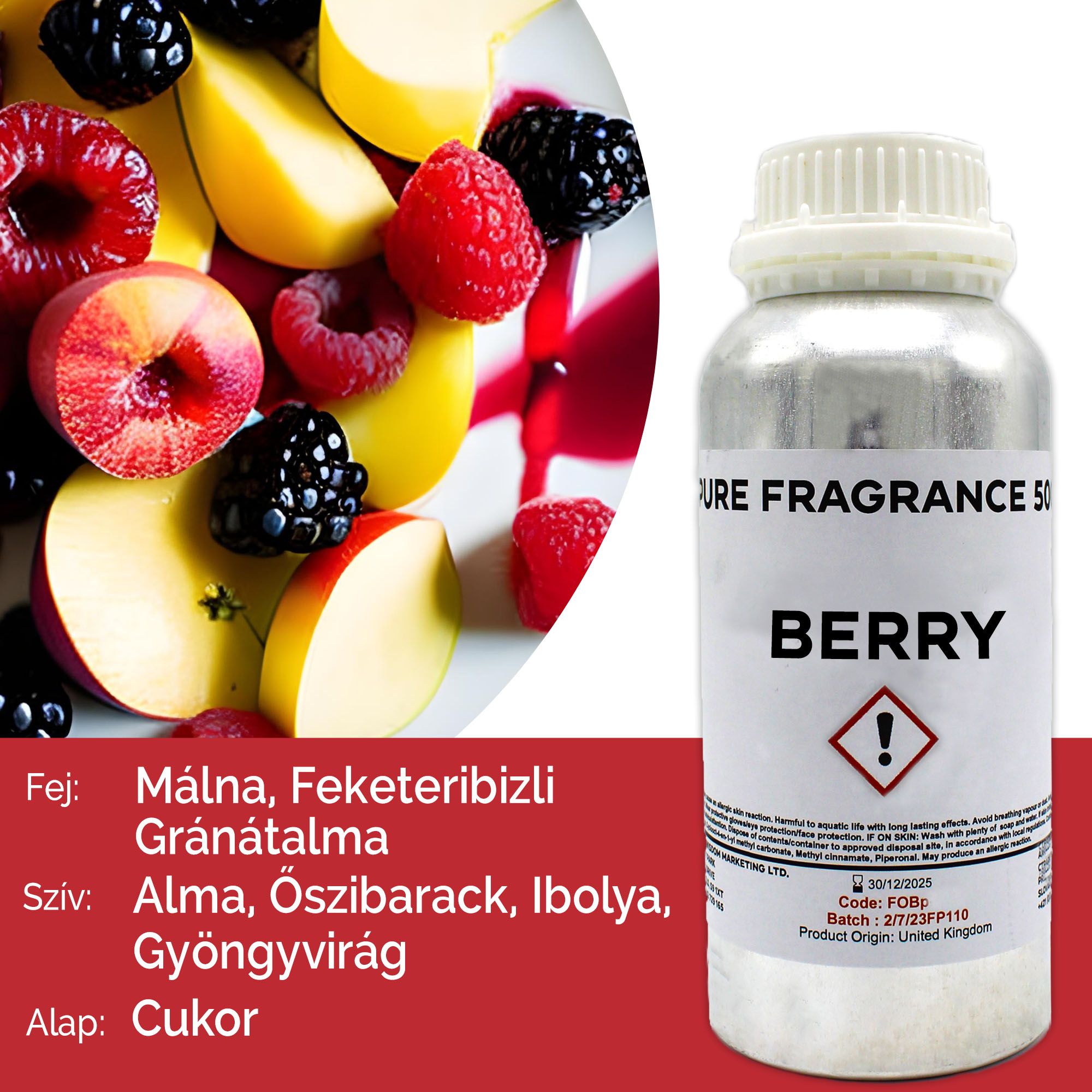 Berry Pure Fragrance Oil - 500ml