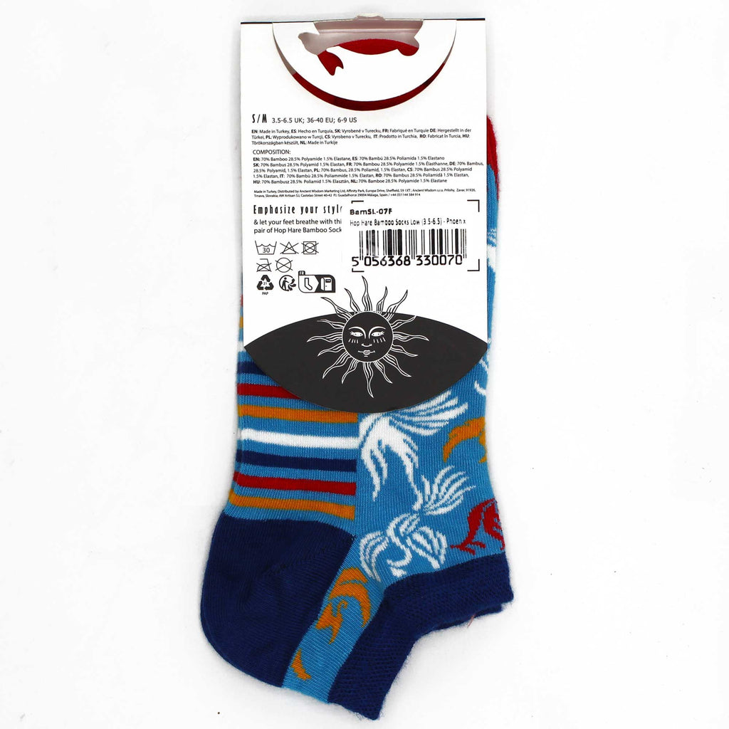 S/M Hop Hare Bamboo Socks Low (36-40) - Phoenix