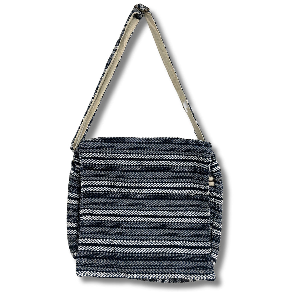 Soft Banjar Laptoptasche – Blaue Streifen