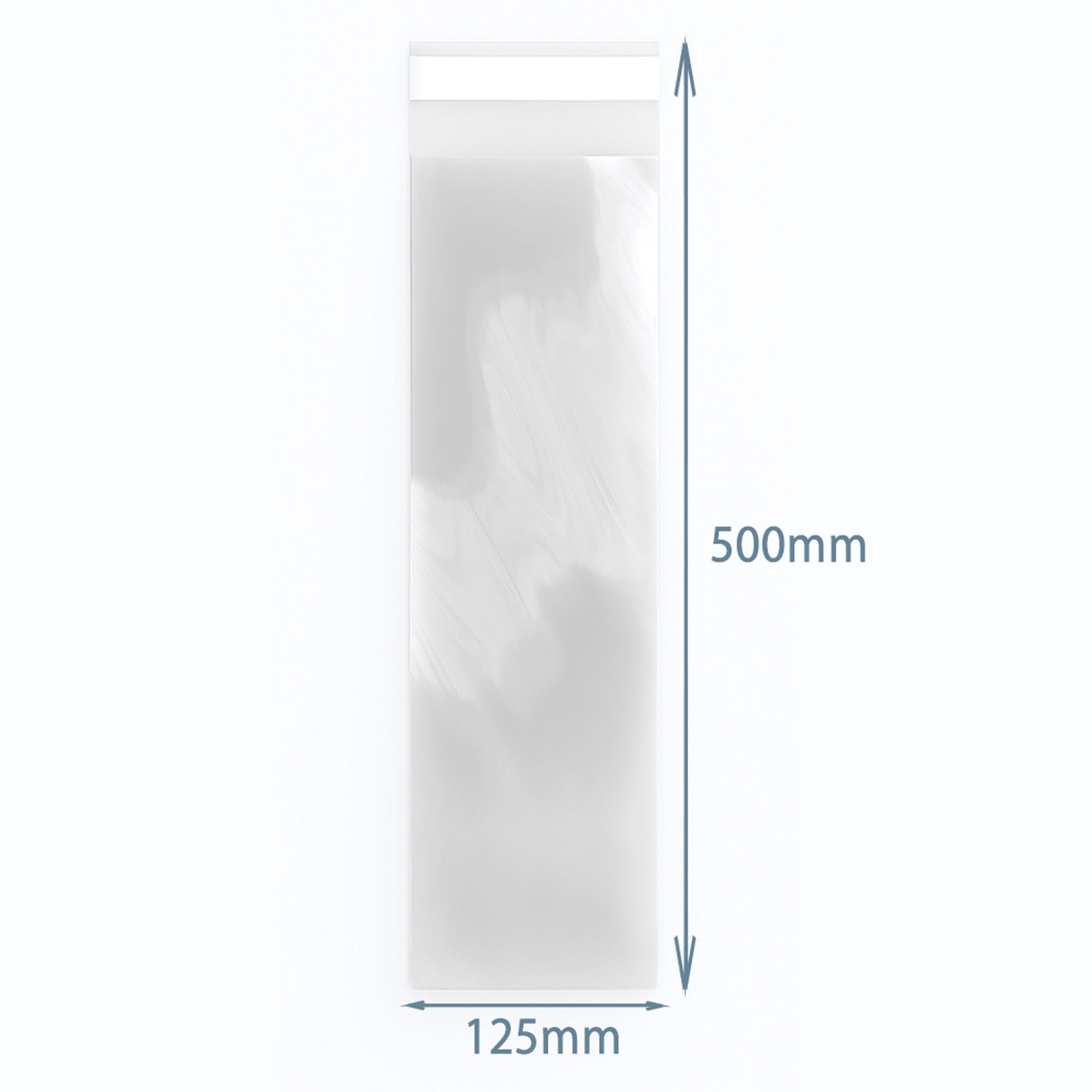 Poly-Prop Bags 125x500mm Reaseal (500)
