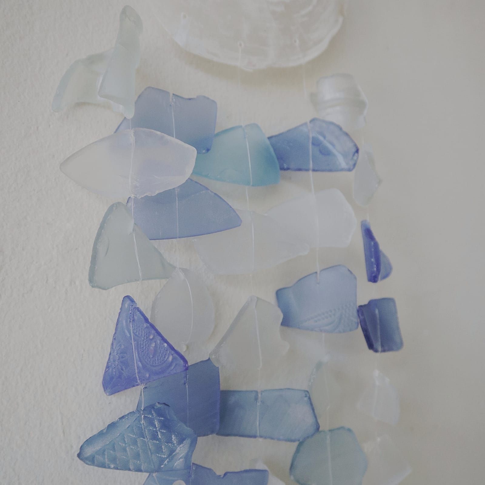 Copis & Glass Drop – Blau & Weiß Glas