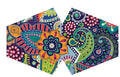 Reusable Fashion Face Covering - Funky Swirls (Adult)