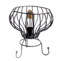 Low Salt Salzlampe, Kabel, Glühbirne, weißes Salz