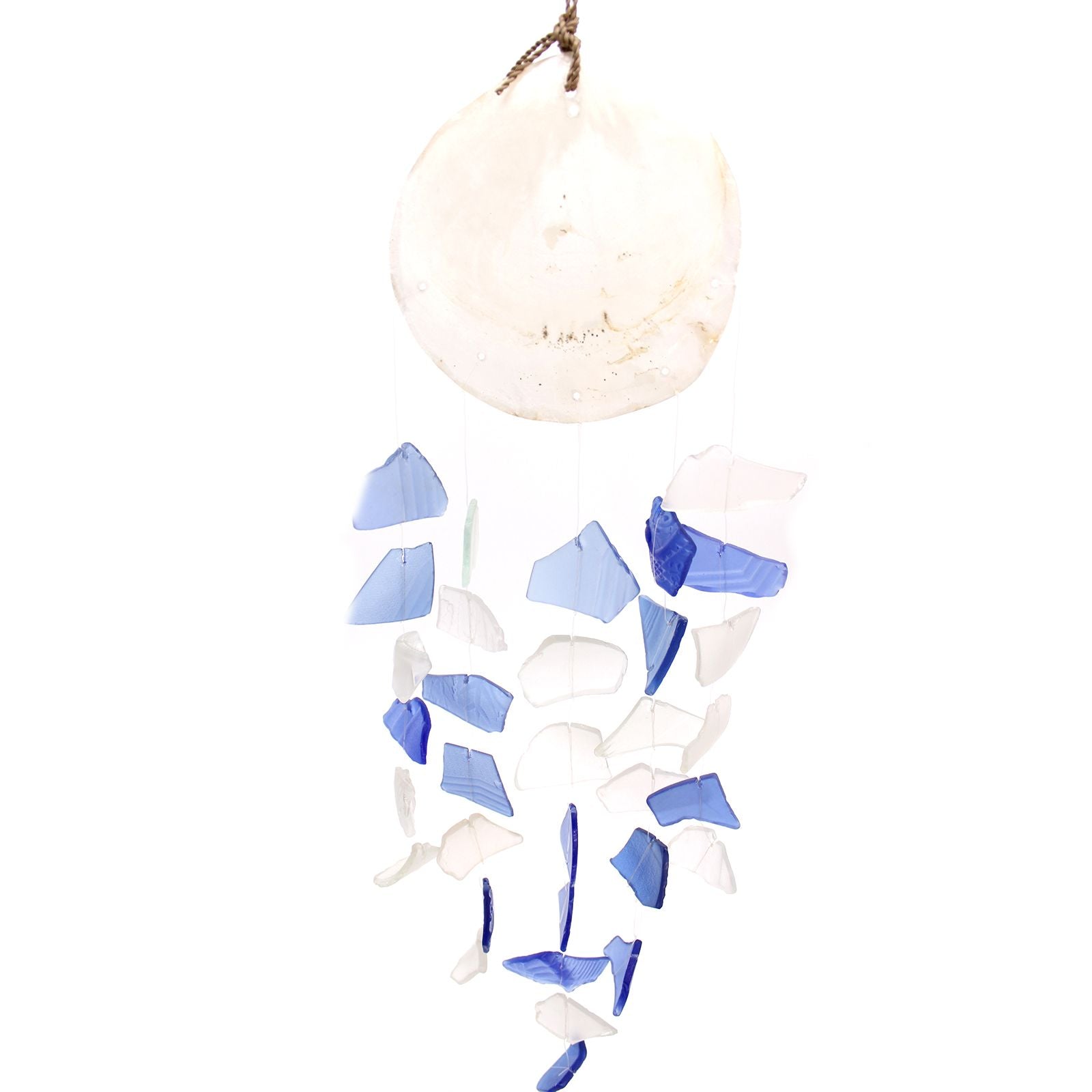 Copis & Glass Drop – Blau & Weiß Glas