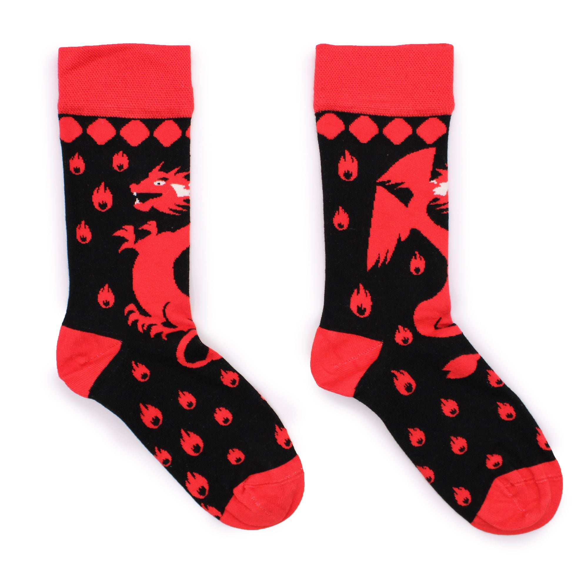 Hop Hare Bambussocken (36-40) – Rote Drachen