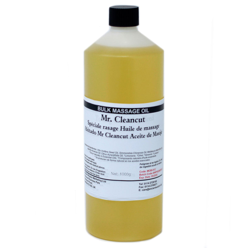Mr Cleancut Shaving Oil 1Kg Massage Oil