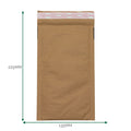 Kraft Padded Honeycomb Envelope (135x225+40mm)