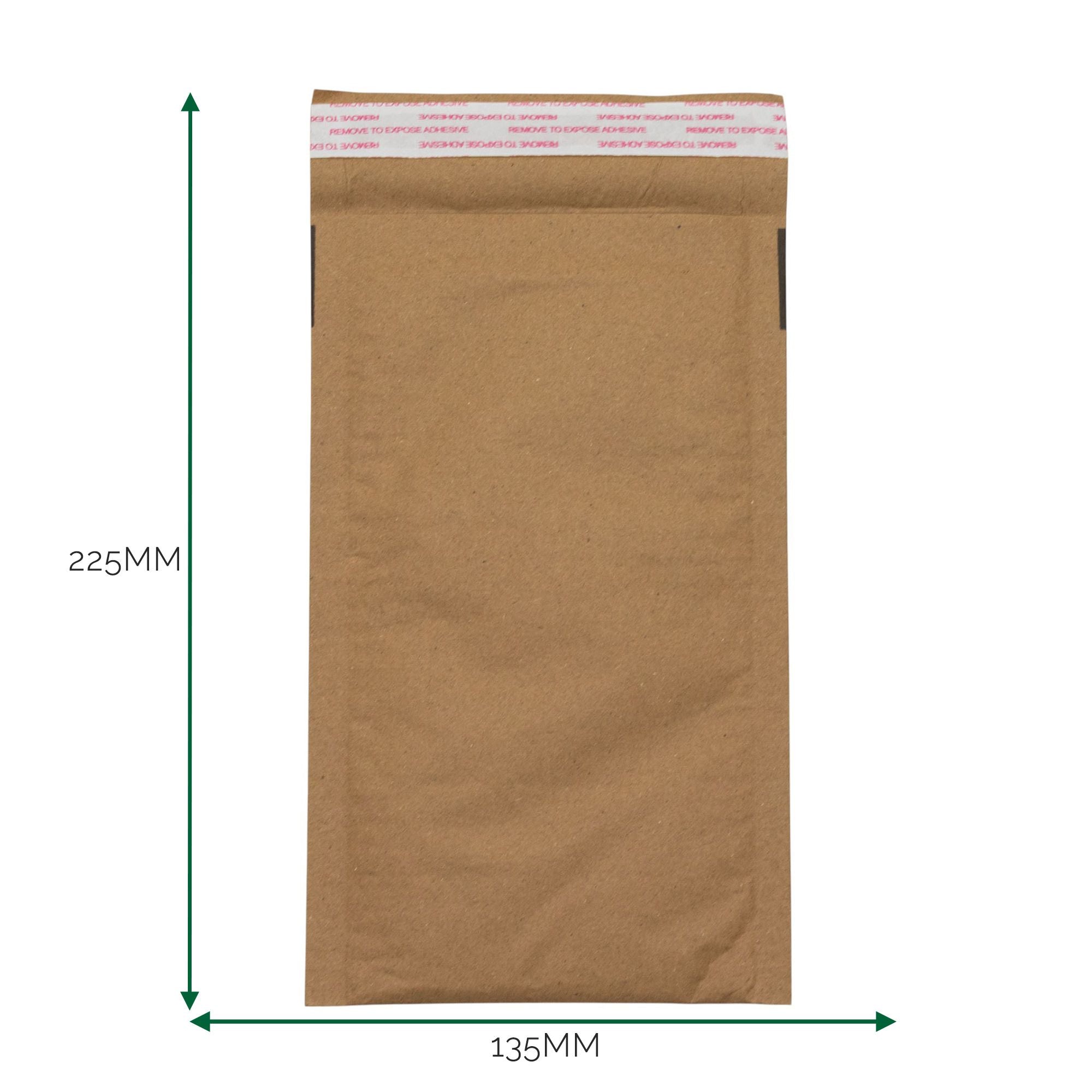 Kraft Padded Honeycomb Envelope (135x225+40mm)