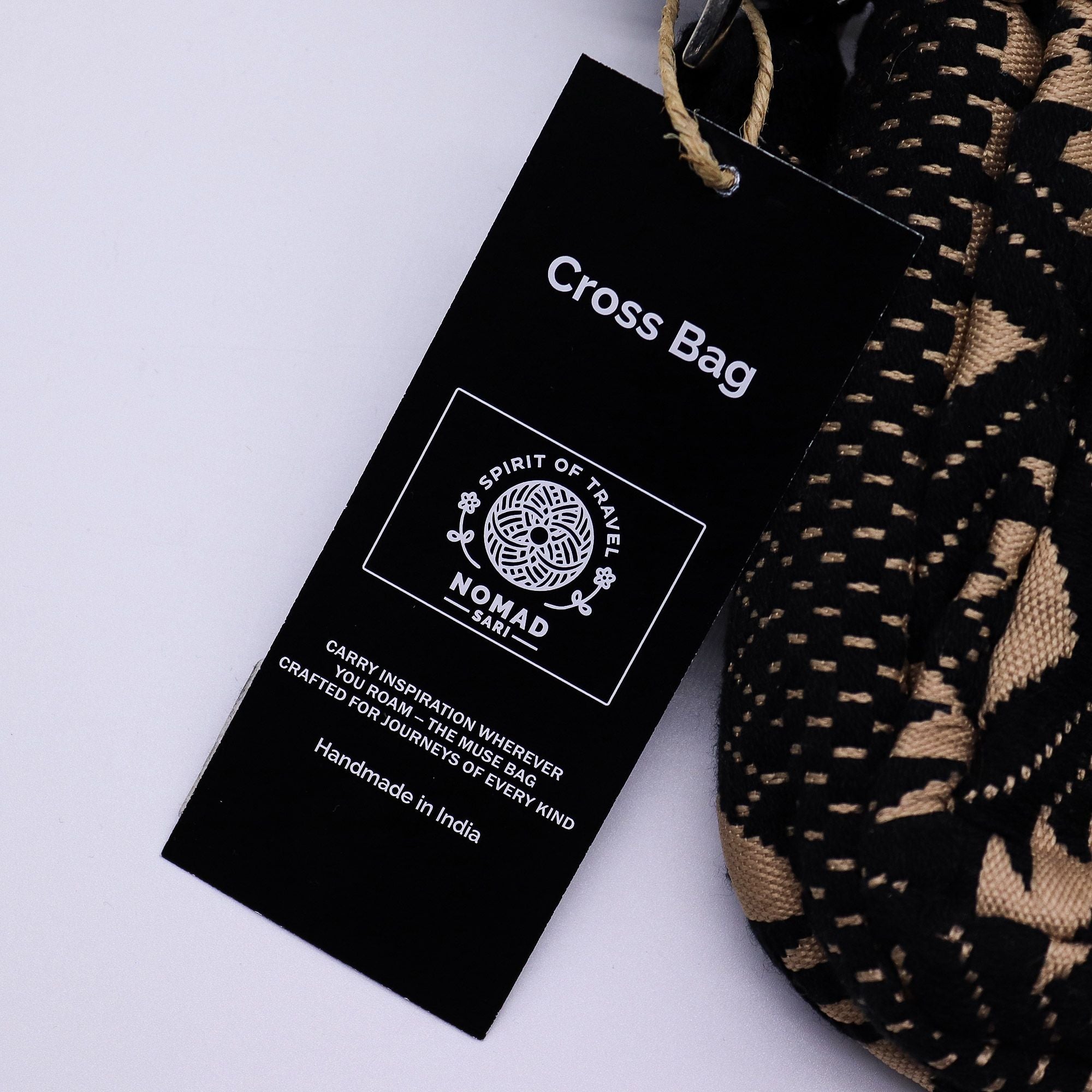 Jacquard Natural Bags - Desert Loom - Cross Bag
