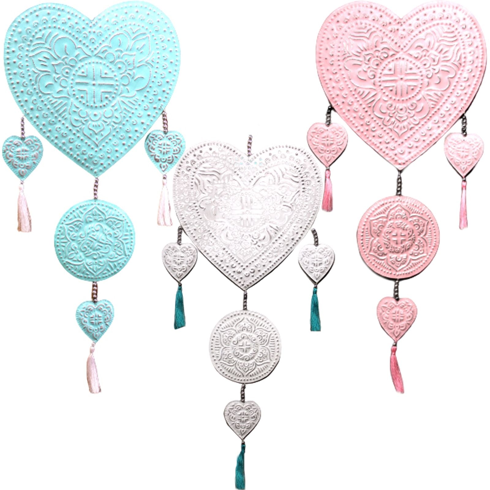 Aluminium Mobile - Hearts