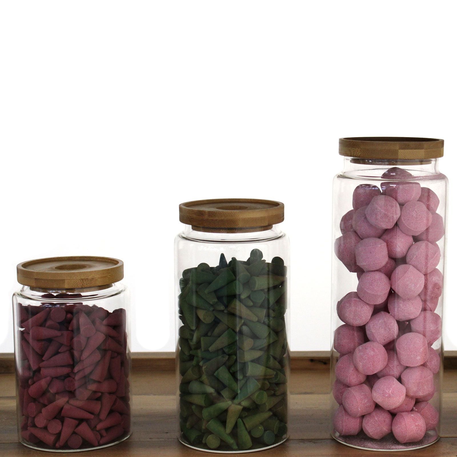 Cottage Bambusglasgefäß – 20cm