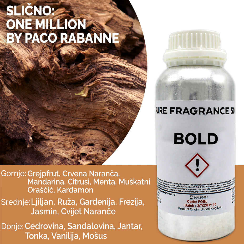 Bold Pure Fragrance Oil - 500ml