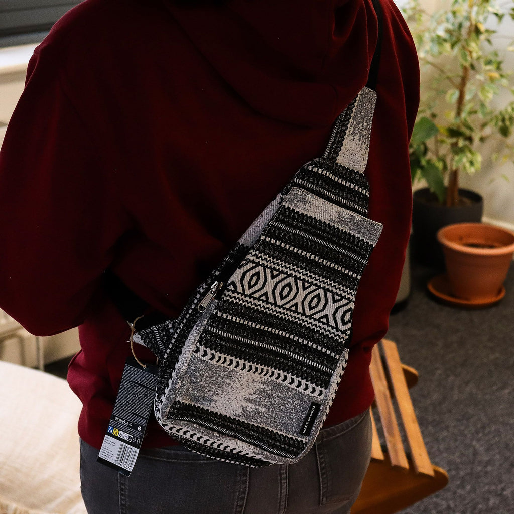 Jacquard Natural Bags - Urban Caravan - Cross Bag