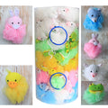 Cotton Animal Scrunchies 5 asst (display tube) - 27gm