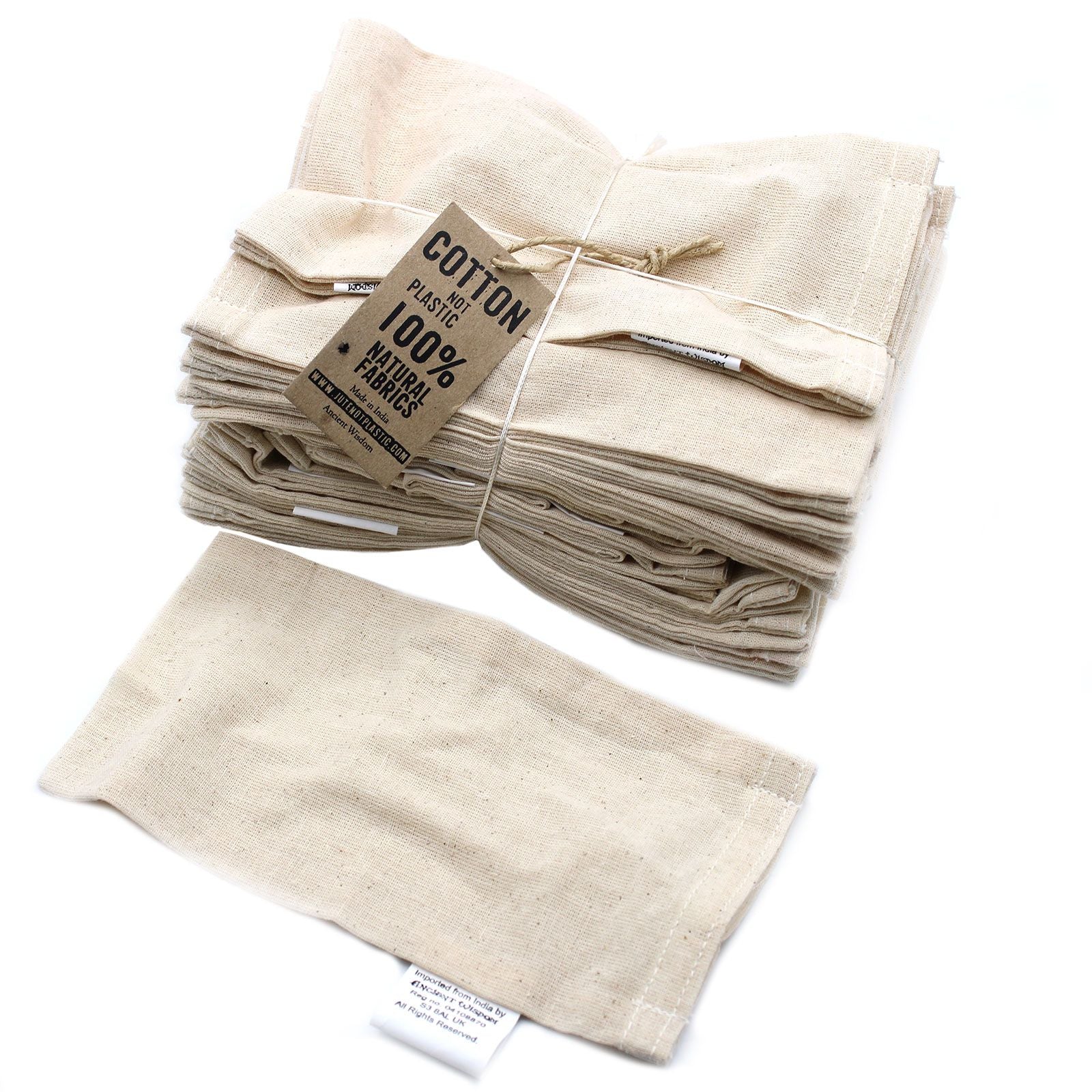 Natural 4 oz Cotton Eye Pillow Inner