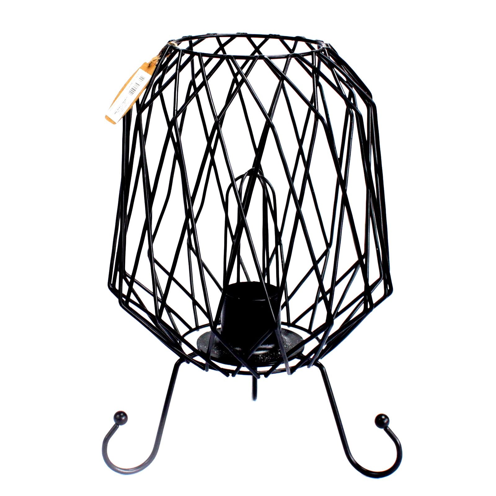 Salzstein-Körbchen-Lampe, Kabel, Glühbirne, Weißer Salzstein