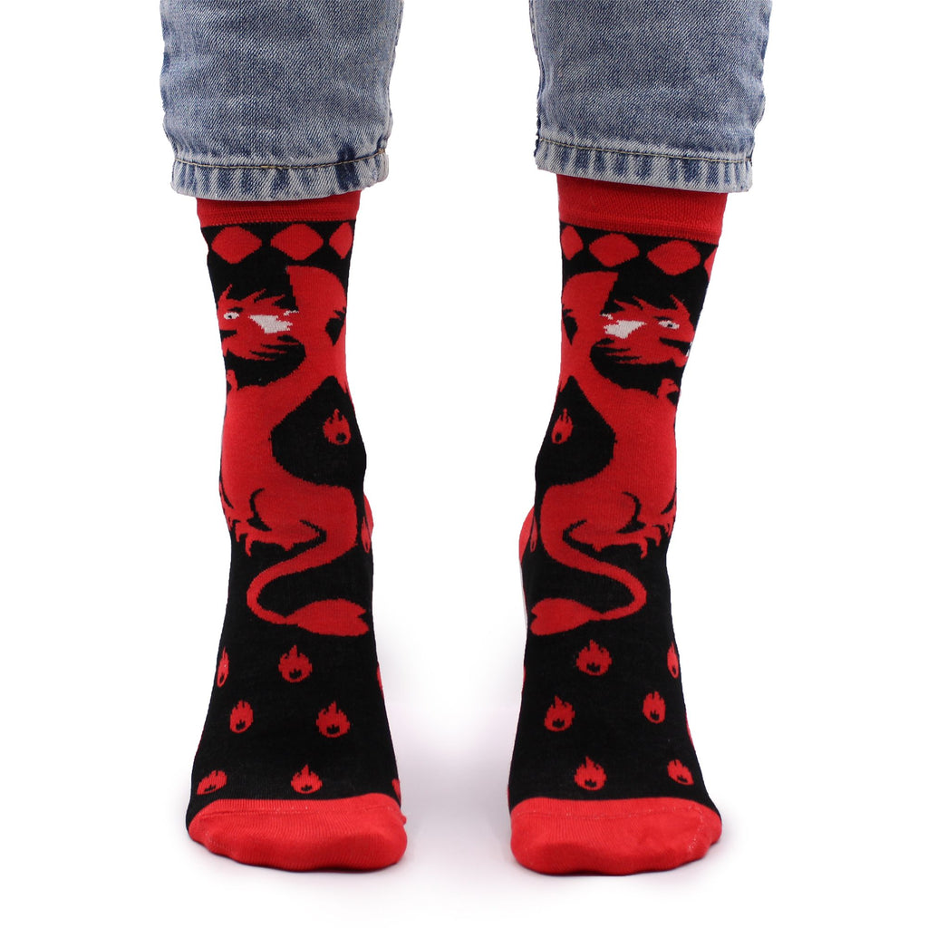 Hop Hare Bambussocken (36-40) – Rote Drachen