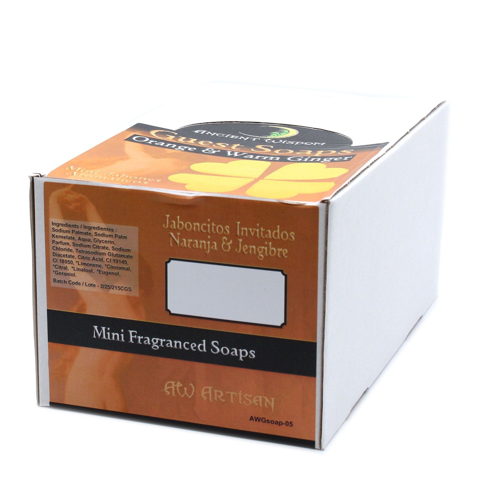 Heart Guest Soaps - Orange & Warm Ginger
