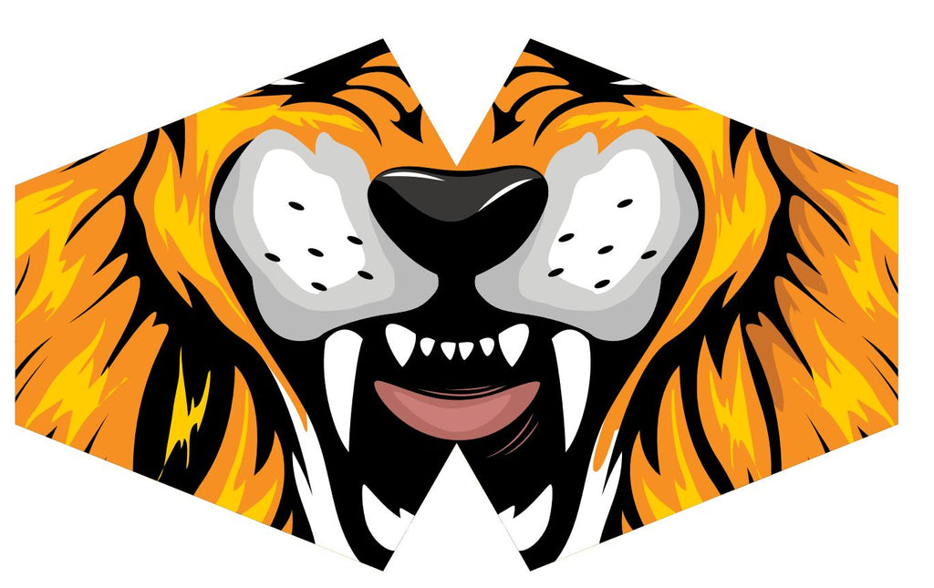 Reusable Fashion Face Covering - Tiger (Children)