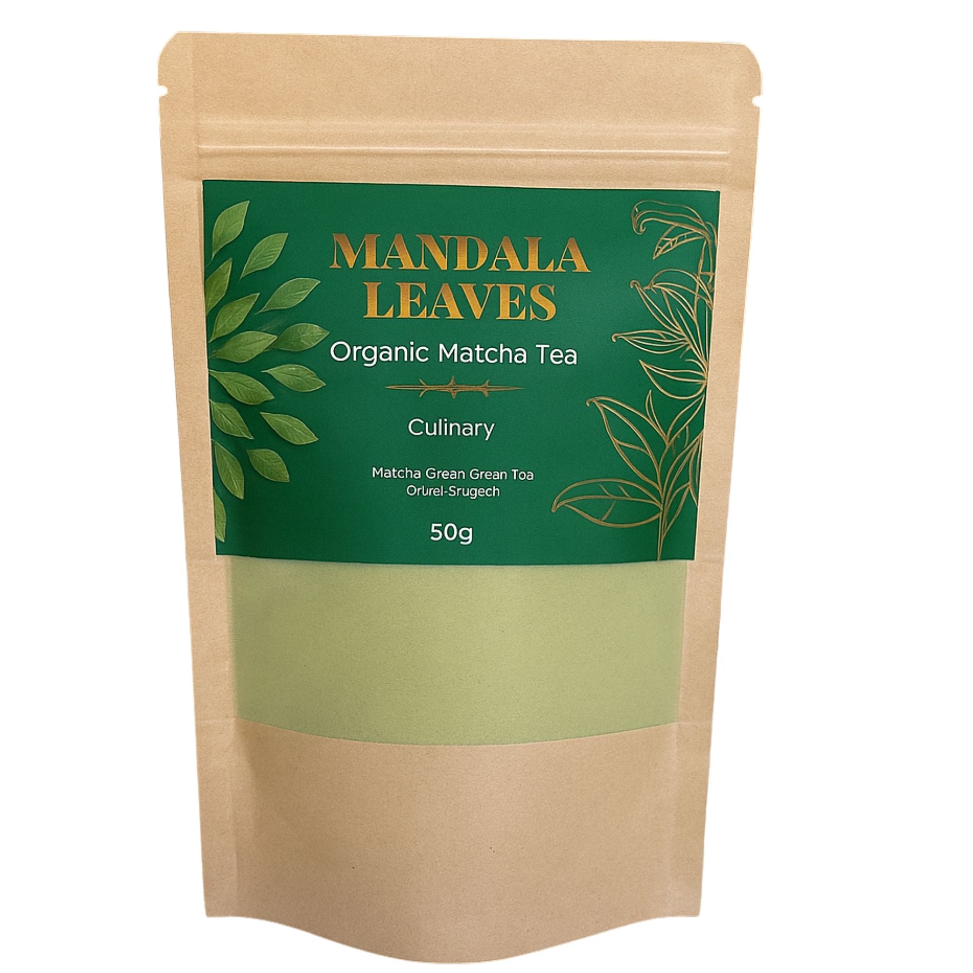 50g Organic Culinary Matcha Tea