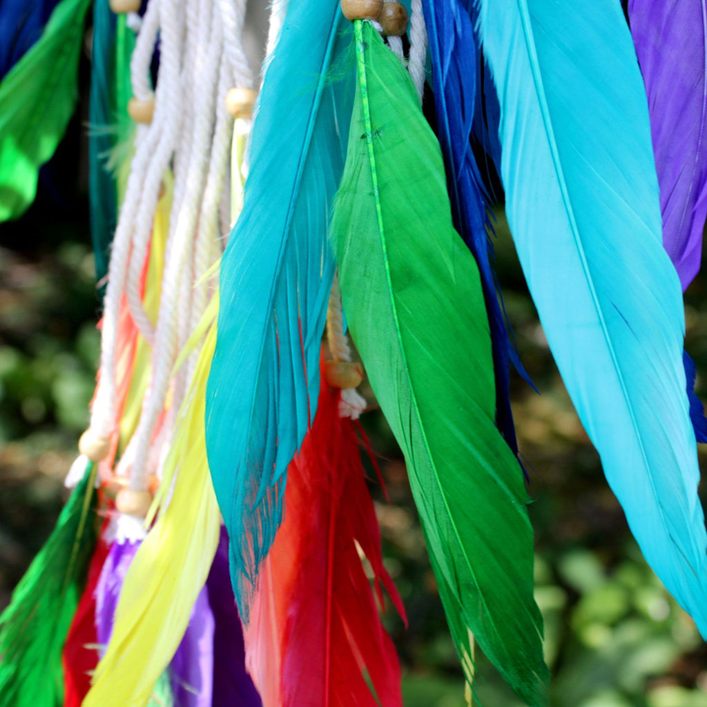 Bali Dreamcatcher - Mit Mehrfach-Pyramide