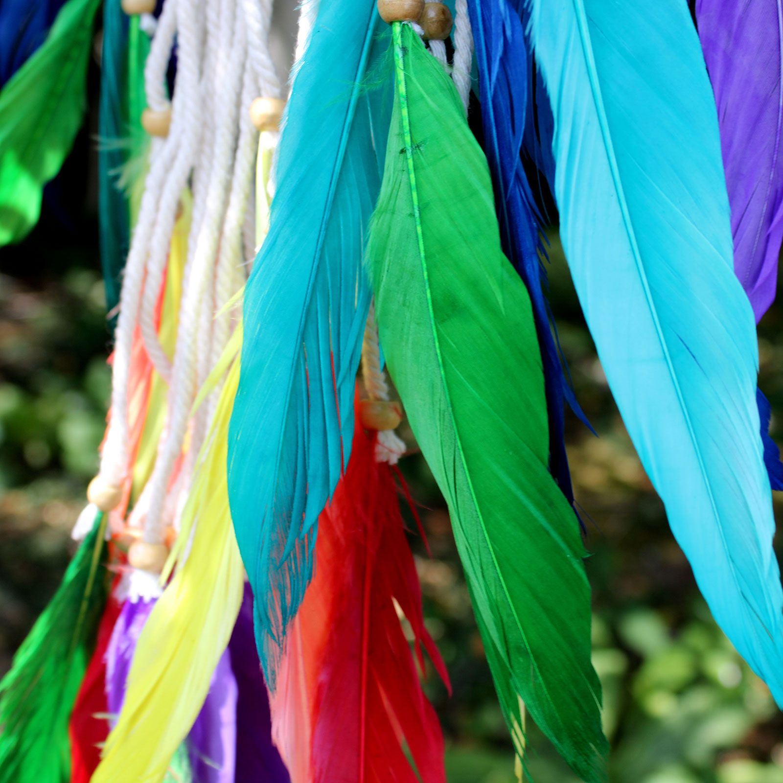 Bali Dreamcatcher - Mit Mehrfach-Pyramide