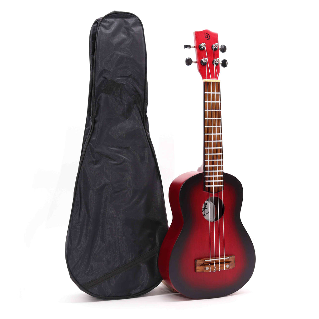Handgefertigte Ukulele – Natural Sunburst Finish (4-saitig)