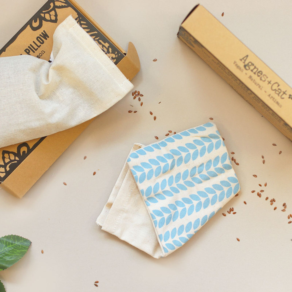 Agnes & Cat Eye Pillow -  Becalmed & Destressed
