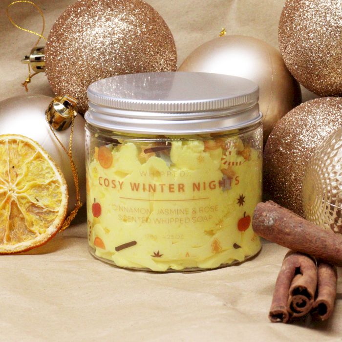 Cosy Winter Nights Whipped Cream Soap 120g