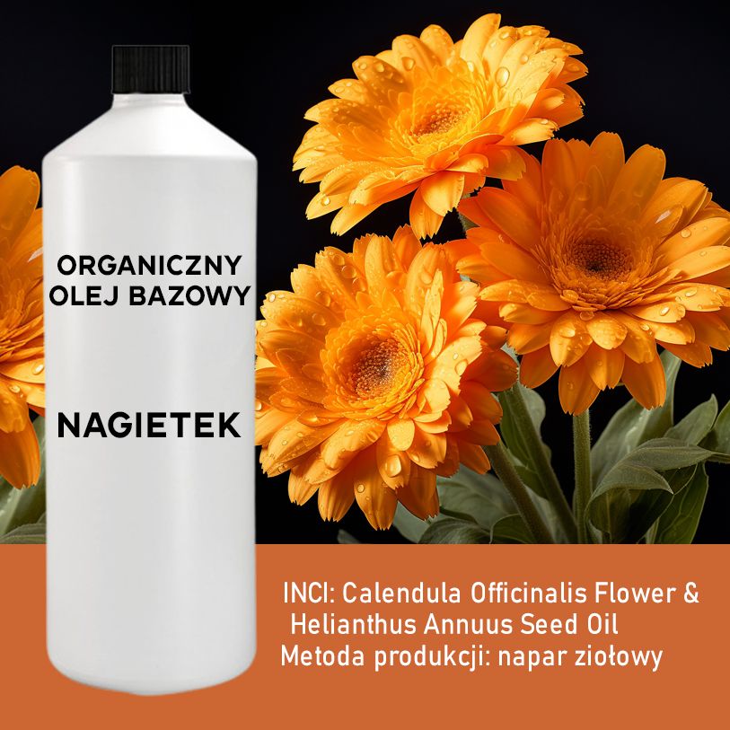 Organic Calendula Oil 1 Litre