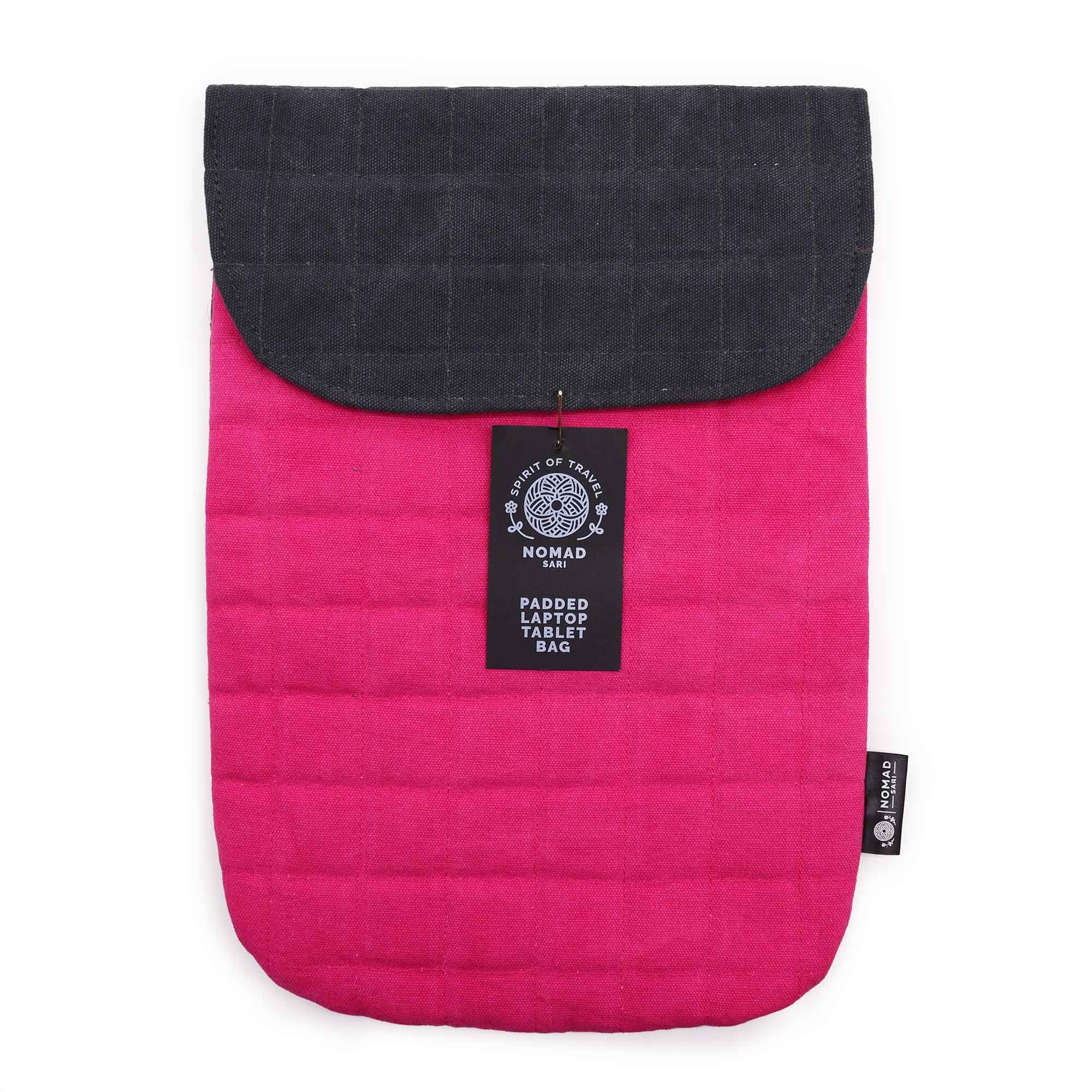 Laptop Padded Pouch – Schockrosa – 14oz Stonewash