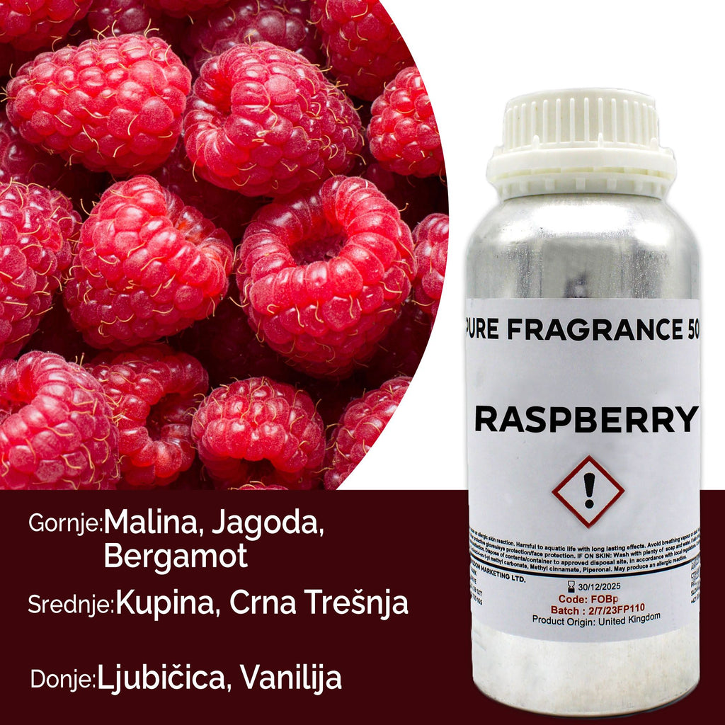 Raspberry Pure Fragrance Oil - 500ml