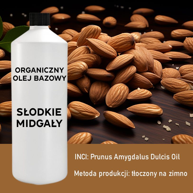 Organic Sweet Almond Oil 1 Litre